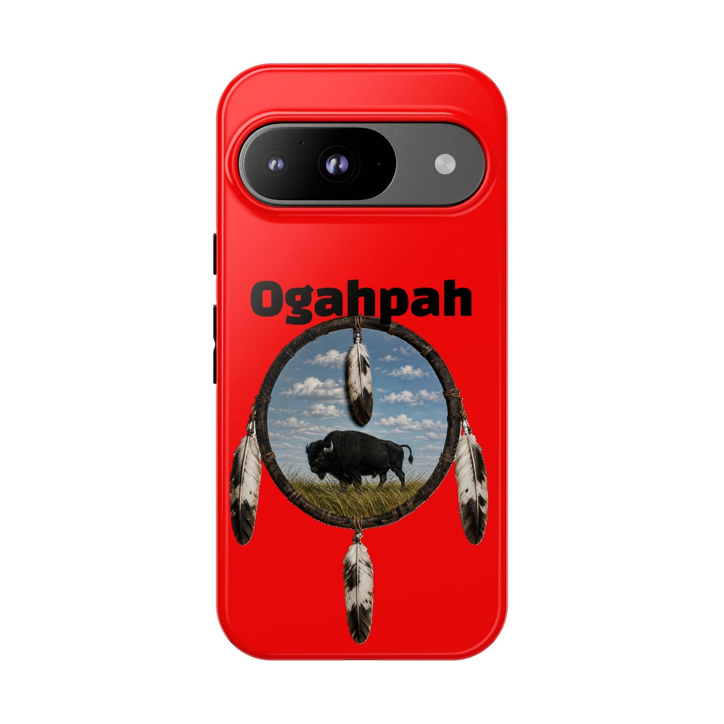 Quapaw Ogahpah Buffalo Phone Case — Native-Inspired Tough Case