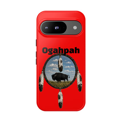 Quapaw Ogahpah Buffalo Phone Case — Native-Inspired Tough Case