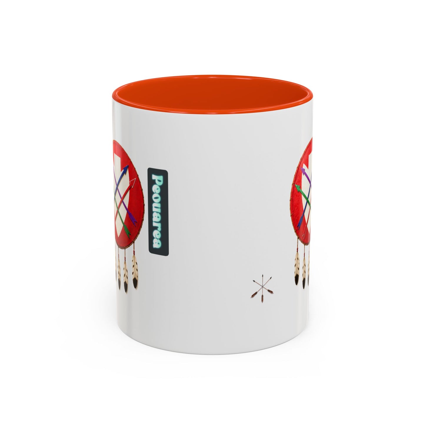 Peoria Powawera Dreamcatcher Coffee Mug — Colorful 11oz & 15oz Ceramic