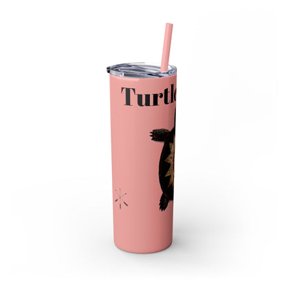 Wyandotte Skinny Tumbler with Straw, 20oz