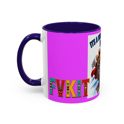 Turkey Coffee Mug — "It’s a Bird! It’s a Plane! No It’s" Colorful 11/15oz Mug