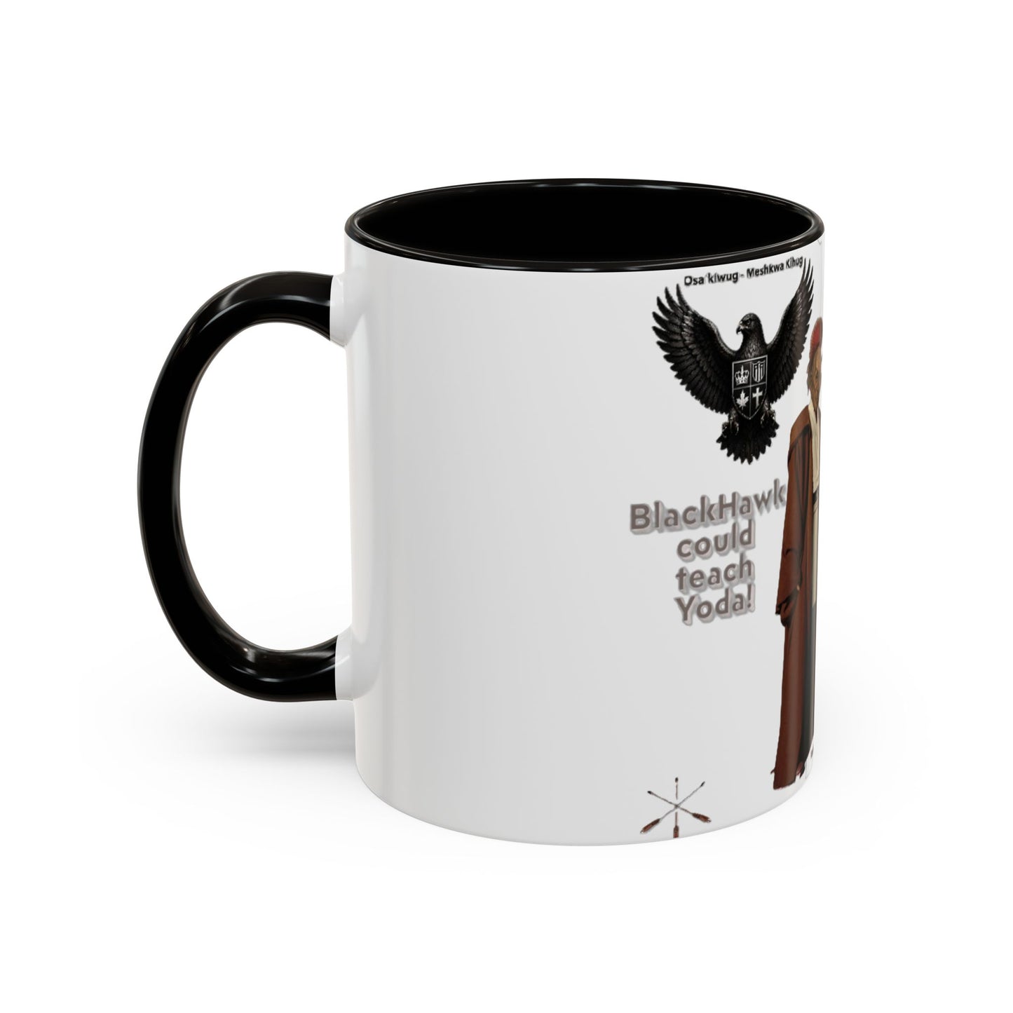 Blackhawk Map Mug — Obi-Wan Kenobi Illustrated Coffee Cup (11oz/15oz)
