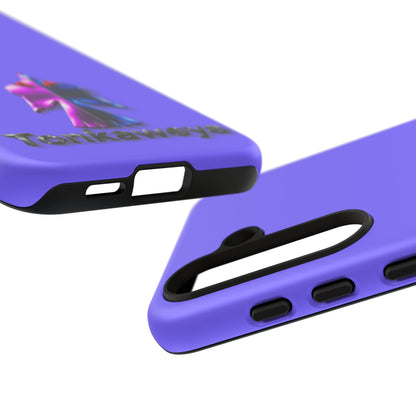 Tonkawa Phone Case — Tonkkaweya Sunrise Design (Protective Purple Hard Shell)