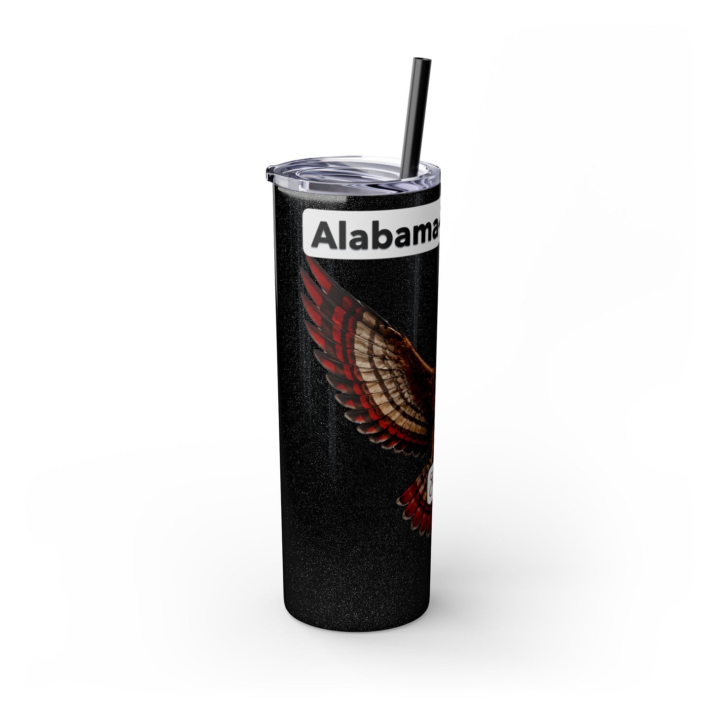 AQ Skinny Tumbler with Straw, 20oz
