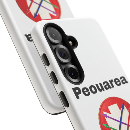 Peoria Phone Case — 'Peouarea' Dreamcatcher Shield Design