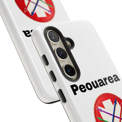 Peoria Phone Case — 'Peouarea' Dreamcatcher Shield Design