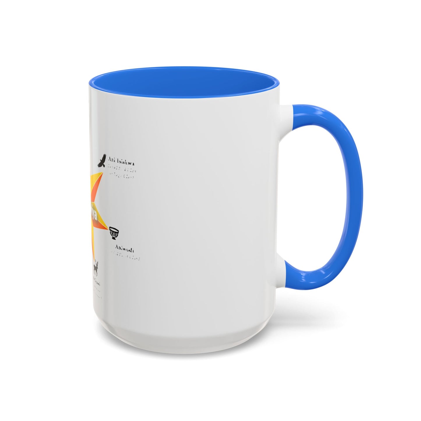 Aniyunwiya Star Map Coffee Mug — Native Seneca/Onondaga Language Names
