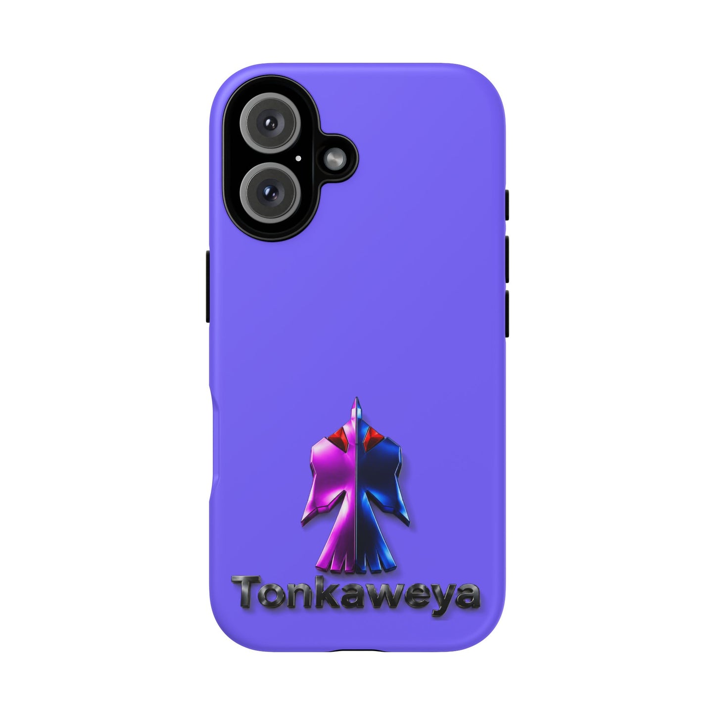 Tonkawa Phone Case — Tonkkaweya Sunrise Design (Protective Purple Hard Shell)