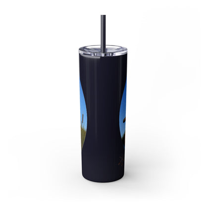 Ottawa Adawe Canoe Skinny Tumbler — 20oz Insulated Travel Cup with Straw