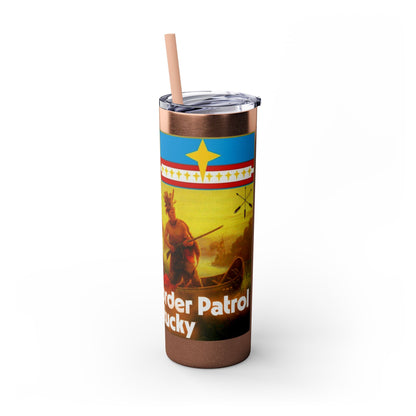 Shawnee N Skinny Tumbler with Straw, 20oz
