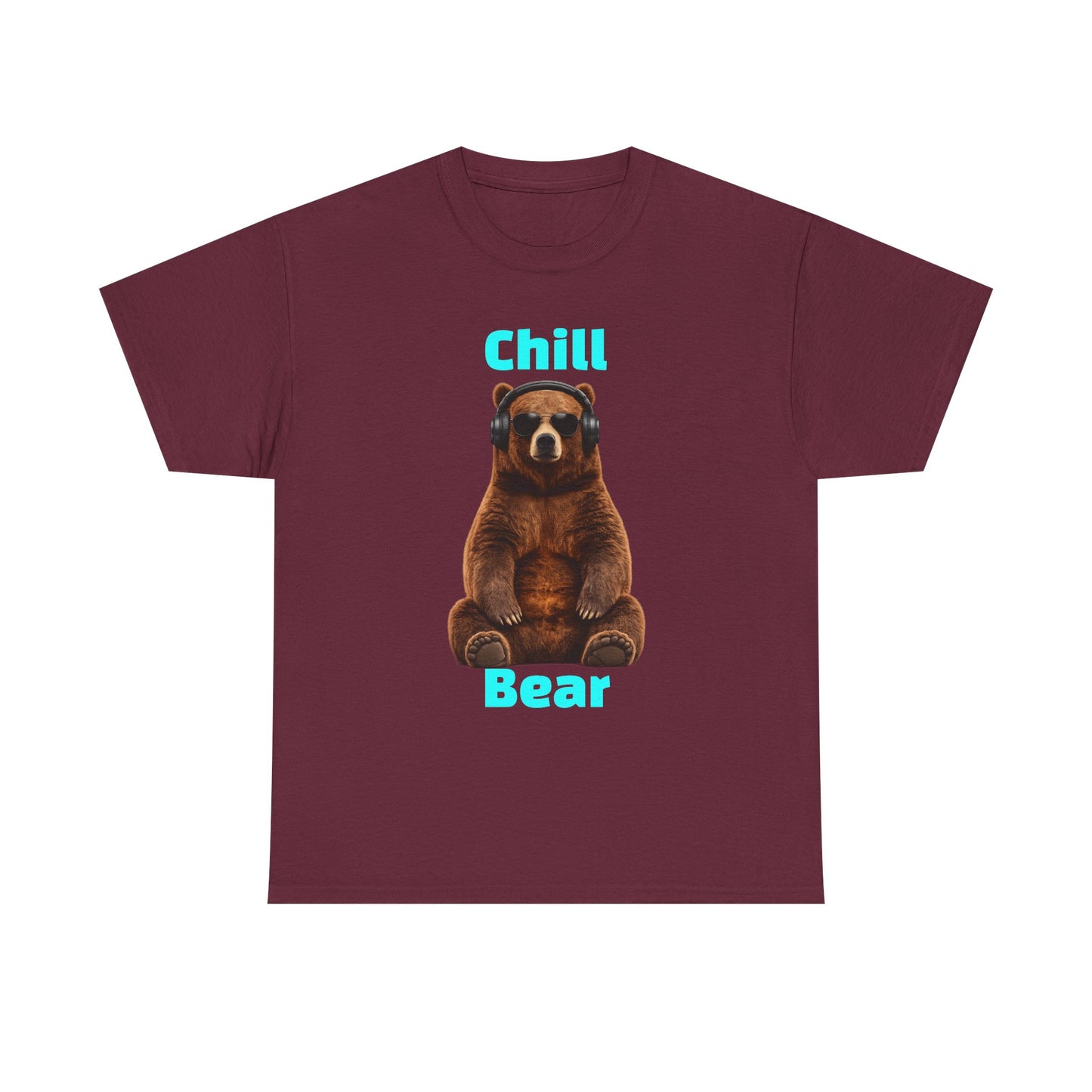 Chill Bear Tee — Cute Relaxed Bear Graphic T-Shirt