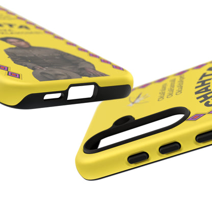 Chahta Tushka Joseph Oklahombi Yellow Phone Case — Native American Tribute Protective Cover
