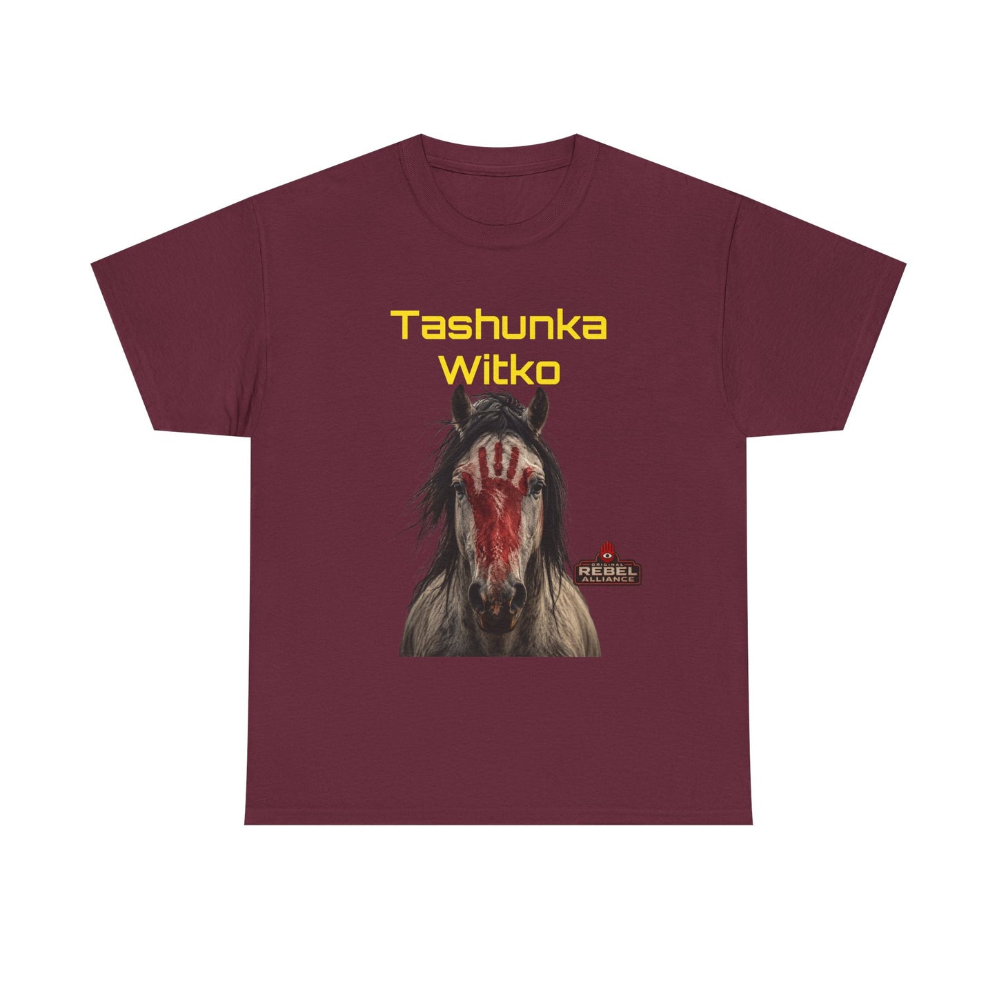 “Tashunka Witko” Painted War Pony Design