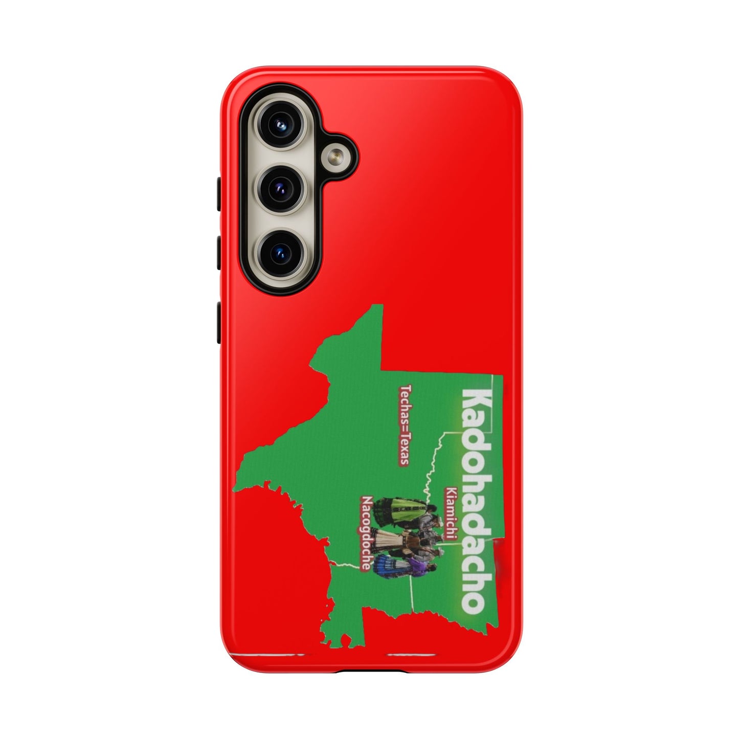Caddo Phone Case – Native Dancers Photo Design (Kaddhadachto)