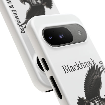 Sac&Fox Phone Case — 'Blackhawk' Raven Crest Protective Tough Case