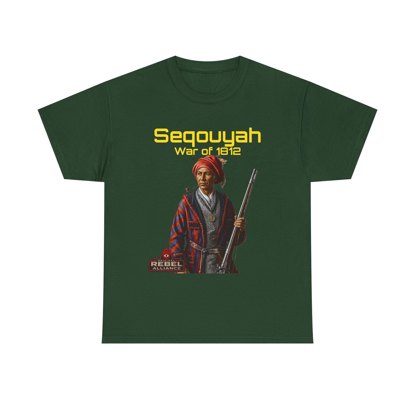 Sequoyah War of 1812 T-Shirt — Native American Historical Tee
