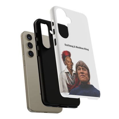 Sac&Fox Phone Case — 'Blackhawk' Raven Crest Protective Tough Case