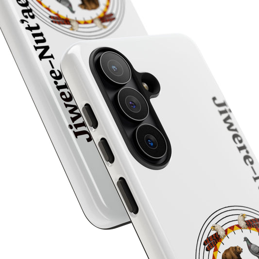 Otoe-Missouria Phone Tough Case — Bold 'Tough Cases' Graphic Protective Cover