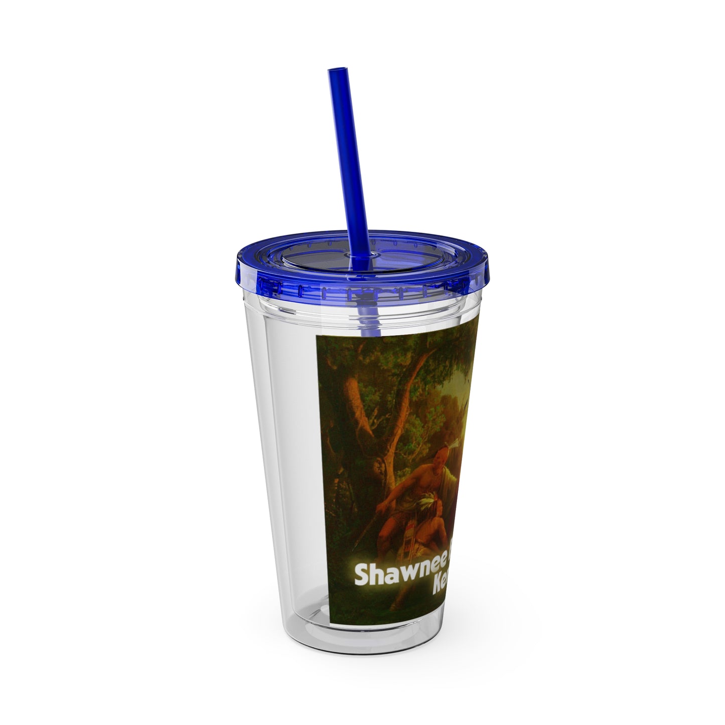 Shawnee Absentee Sunsplash Tumbler with Straw, 16oz