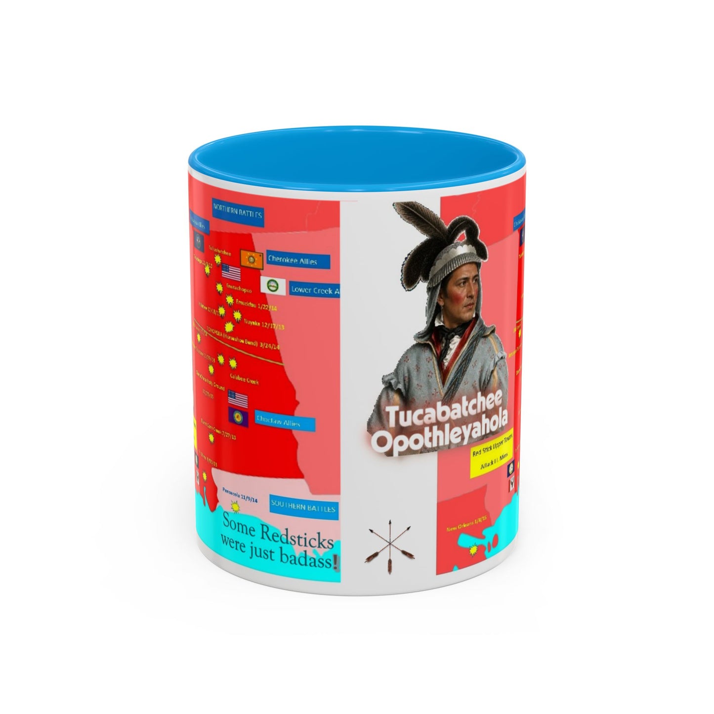 Opothleyahola Colorful Mugs (11oz, 15oz)