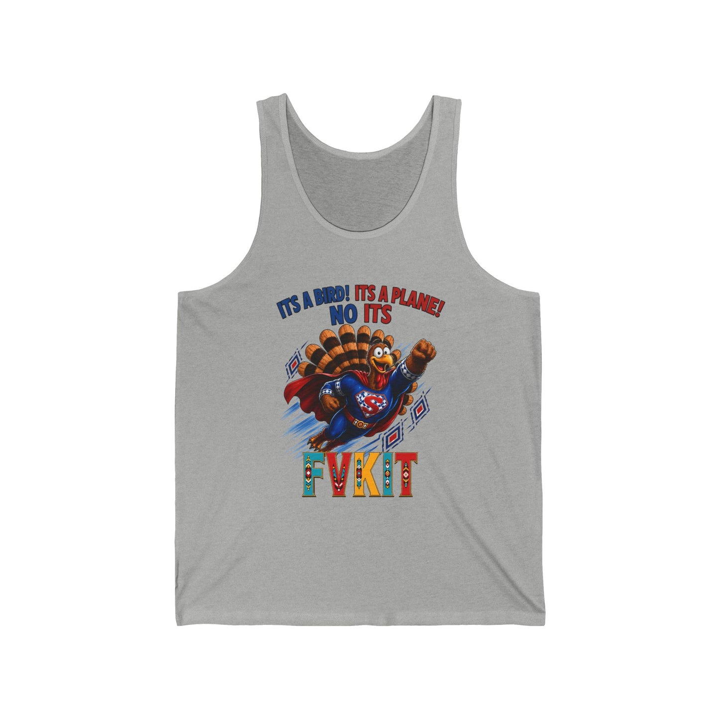 Turkey 'FVKIT' Tank Top —  Game Novelty Sports Tank