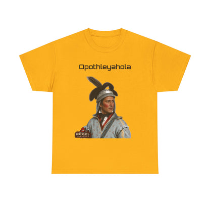 Opothleyahola Text — Historical Tribute Shirt