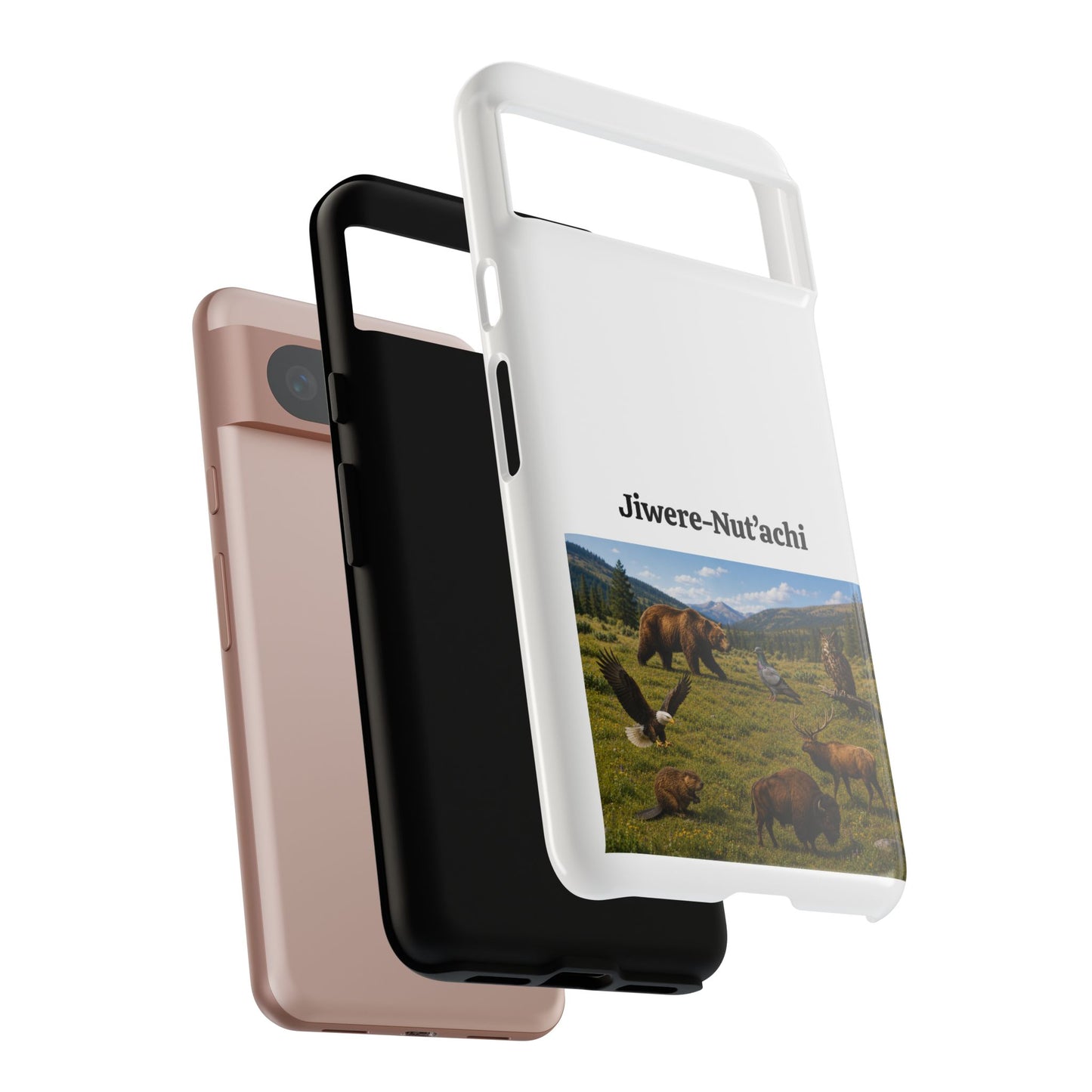 Otoe-Missouria Phone Tough Case — Bold 'Tough Cases' Graphic Protective Cover