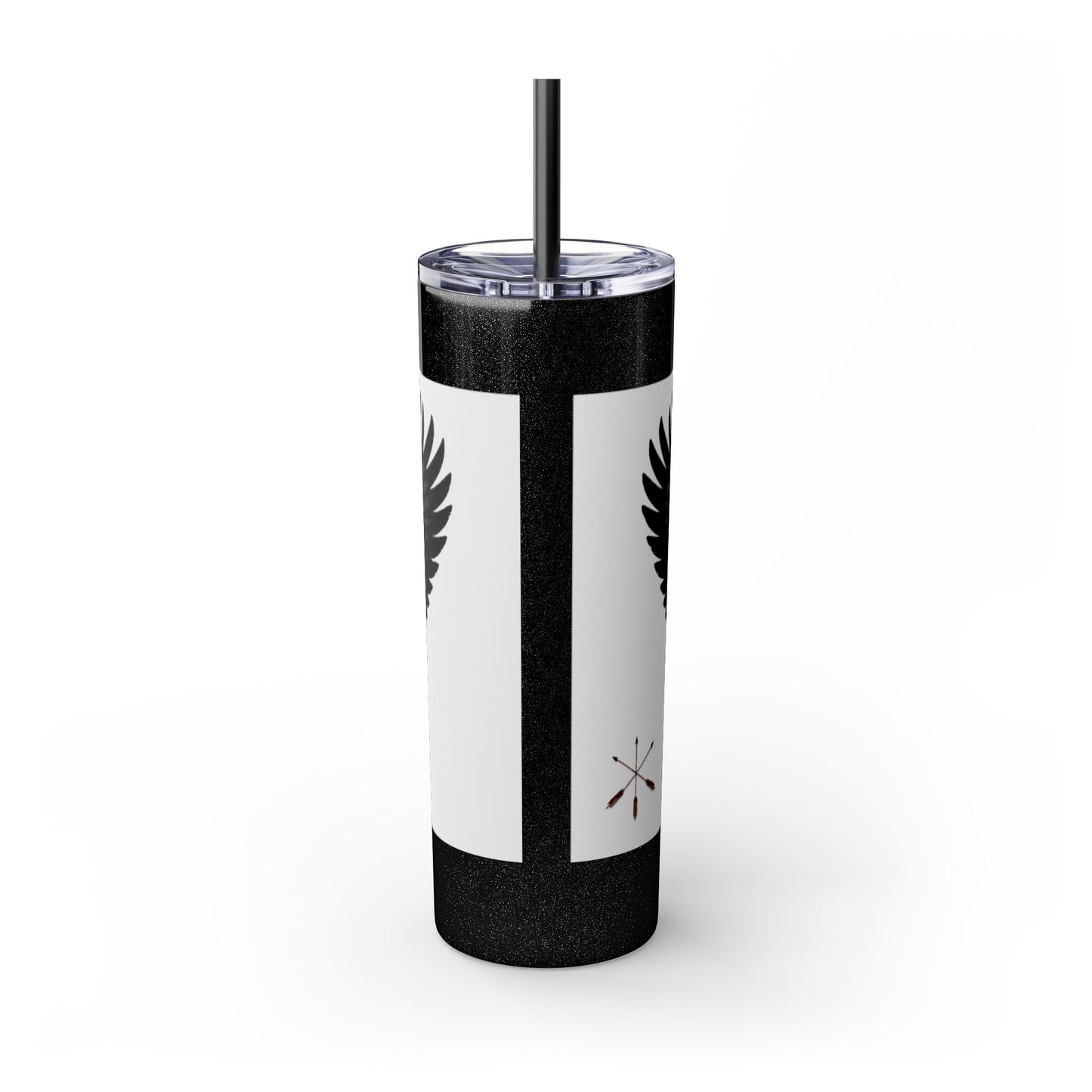 Sac Fox Skinny Tumbler with Straw, 20oz
