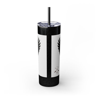 Sac Fox Skinny Tumbler with Straw, 20oz
