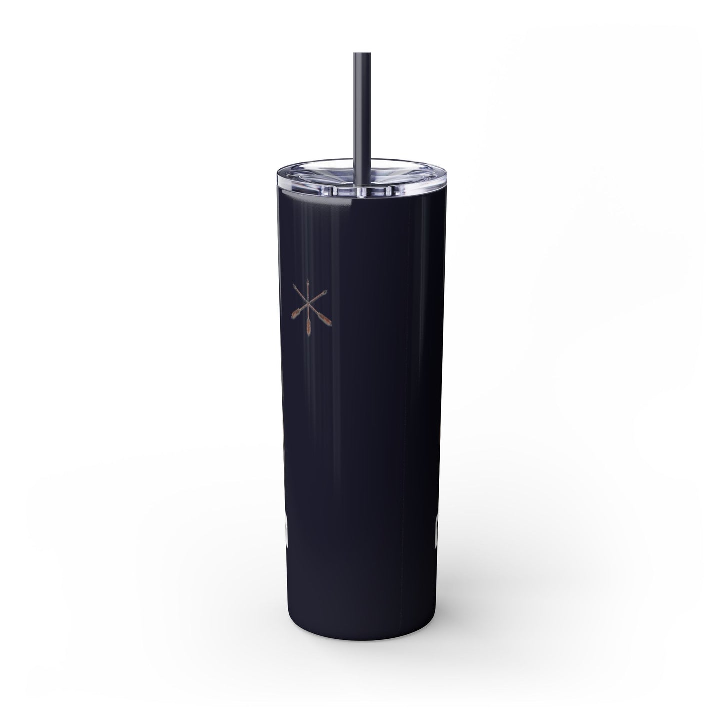 Thlopthlocco Skinny Tumbler with Straw, 20oz
