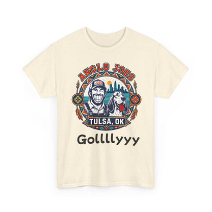 Anglo Joe’s Tulsa Tee Gollllyyyy — 'Gollllyyy' Retro Sports Graphic T-Shirt
