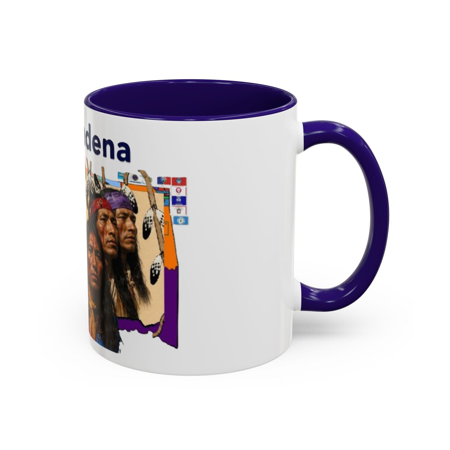 Apache Naishadena Tribal Art Coffee Mug (11oz/15oz)