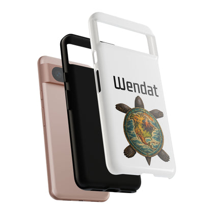 Wyandotte Wendat Turtle Phone Case — Indigenous Turtle Shield Design