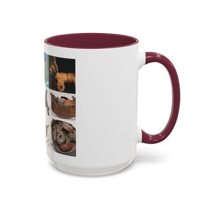 Aztec Artifact Photos Collage Coffee Mug (11oz/15oz)