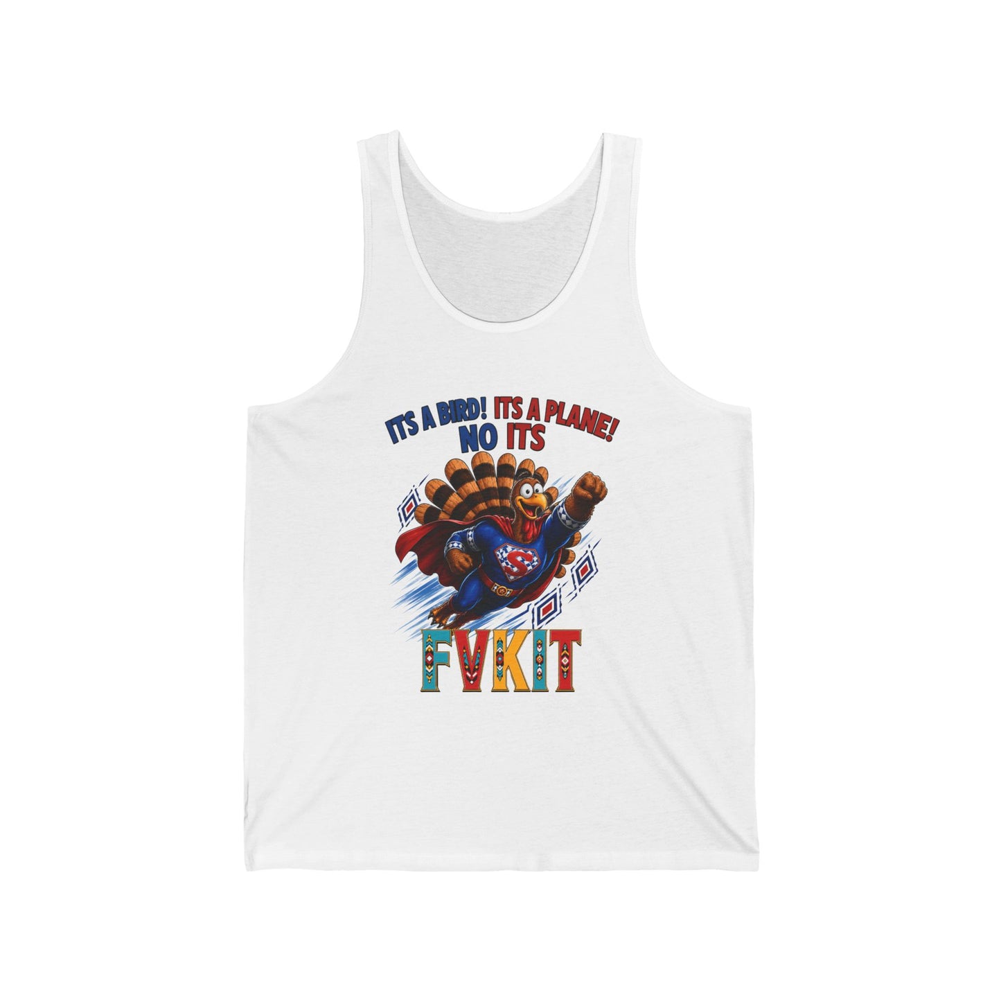Turkey 'FVKIT' Tank Top —  Game Novelty Sports Tank