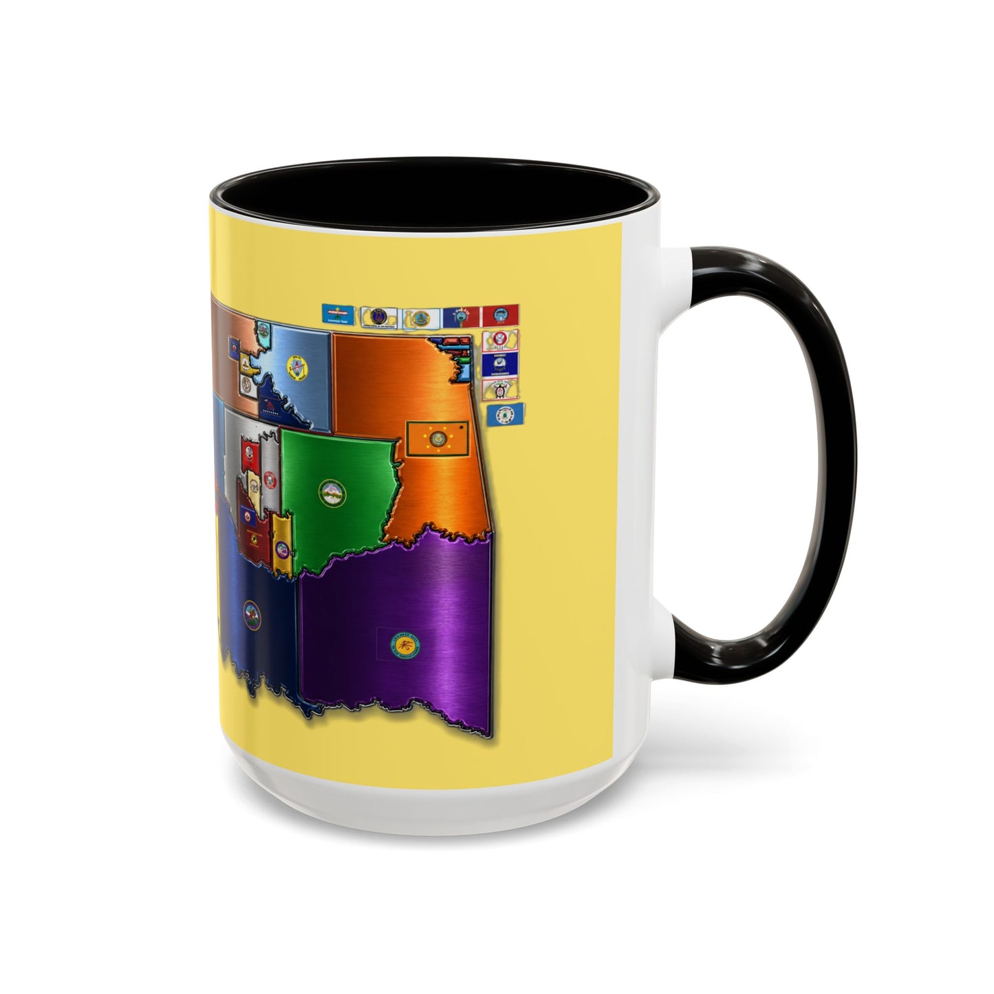 NDN Terr Colorful Mugs (11oz, 15oz)