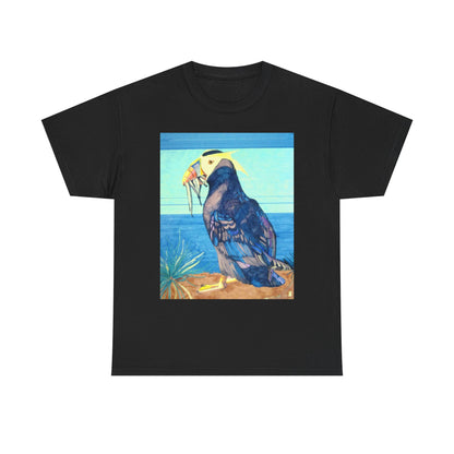 Puffin Beach Tee — Vintage Seaside Bird Graphic T-Shirt