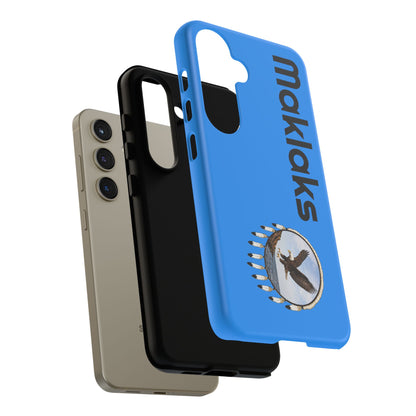 Modoc Blue 'Maklaks' Tough Phone Case with Eagle Drum Design
