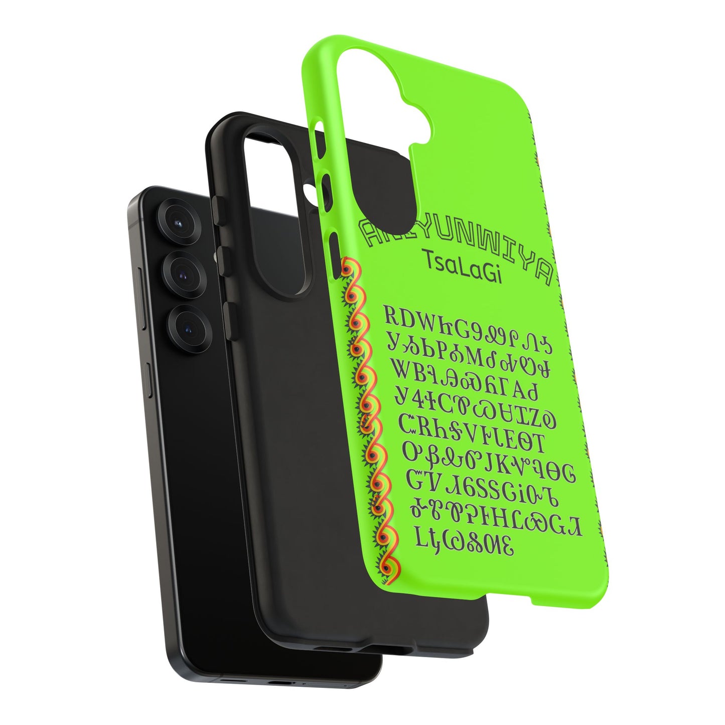 Cherokee Phone Case — Anityuniwya TsaLaGi Star Design (Protective Tough Case)