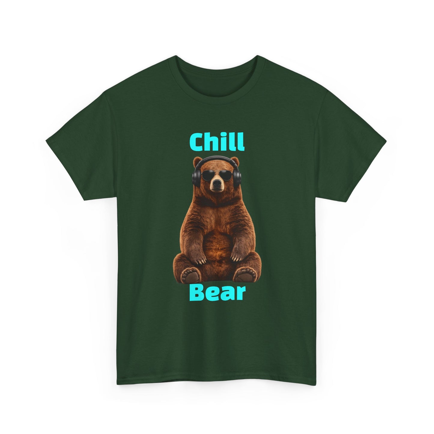 Chill Bear Tee — Cute Relaxed Bear Graphic T-Shirt