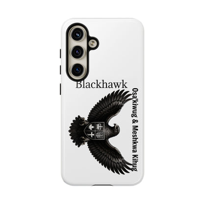 Sac&Fox Phone Case — 'Blackhawk' Raven Crest Protective Tough Case