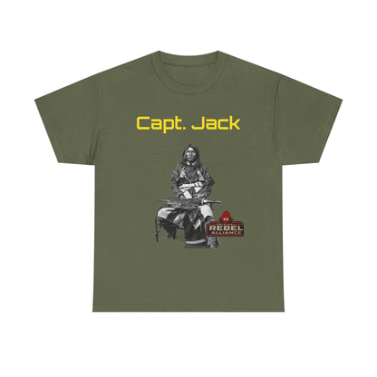 Capt. Jack Graphic Tee — Rebel Archer Vintage Arrow Back Print