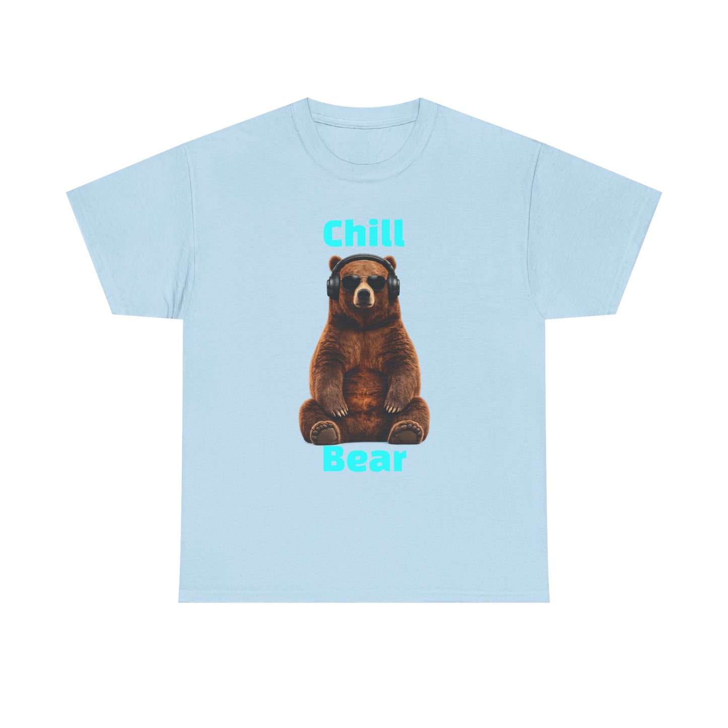 Chill Bear Tee — Cute Relaxed Bear Graphic T-Shirt