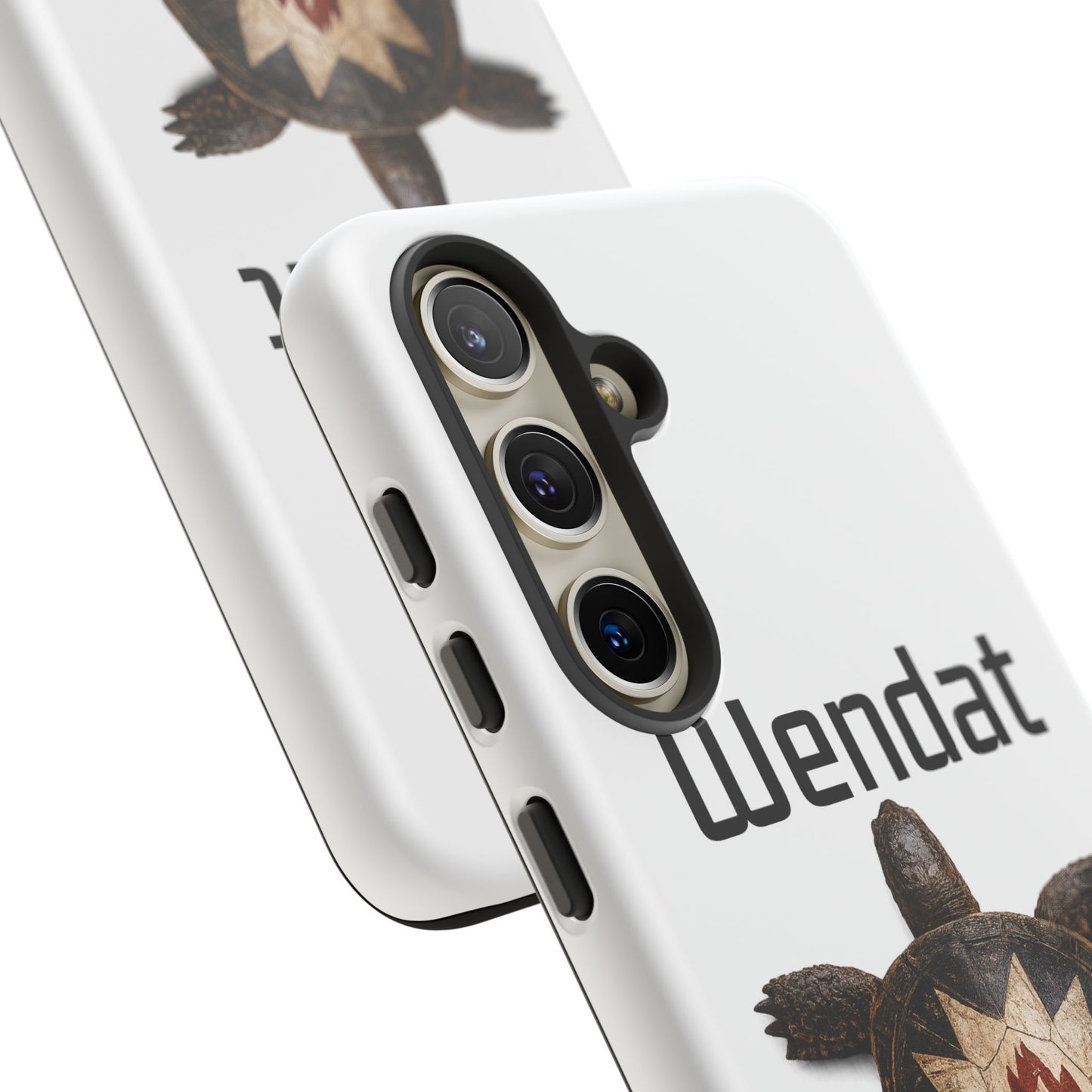 Wyandotte Wendat Turtle Phone Case — Indigenous Turtle Shield Design