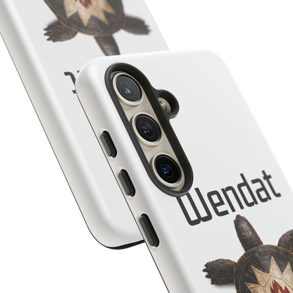 Wyandotte Wendat Turtle Phone Case — Indigenous Turtle Shield Design