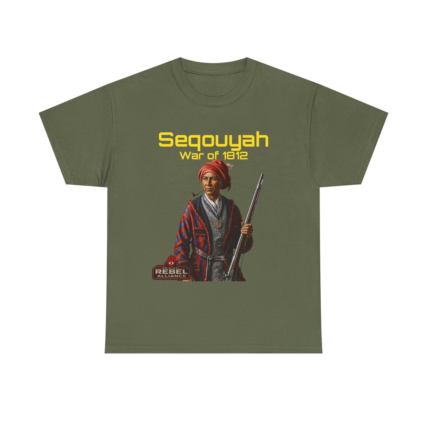 Sequoyah War of 1812 T-Shirt — Native American Historical Tee