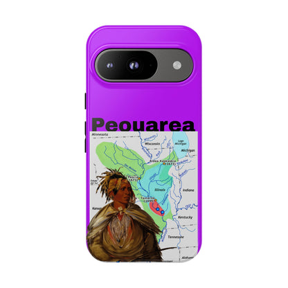 Peoria Phone Case — 'Peouarea' Dreamcatcher Shield Design