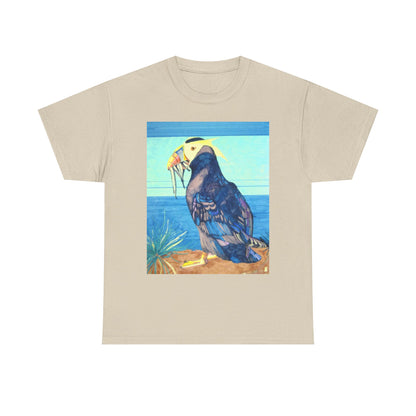 Puffin Beach Tee — Vintage Seaside Bird Graphic T-Shirt