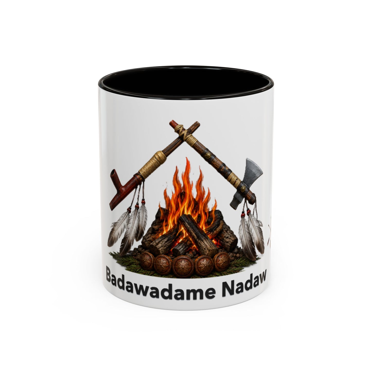 Potawatomi Native Pride Campfire Mug — Badawadame Nadaw Design (11oz/15oz)