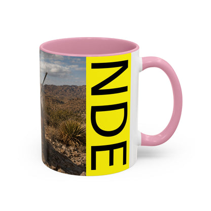 Ft. Sill Apache Desert Scene Coffee Mug — 'N'de' Southwest Landscape 11/15oz